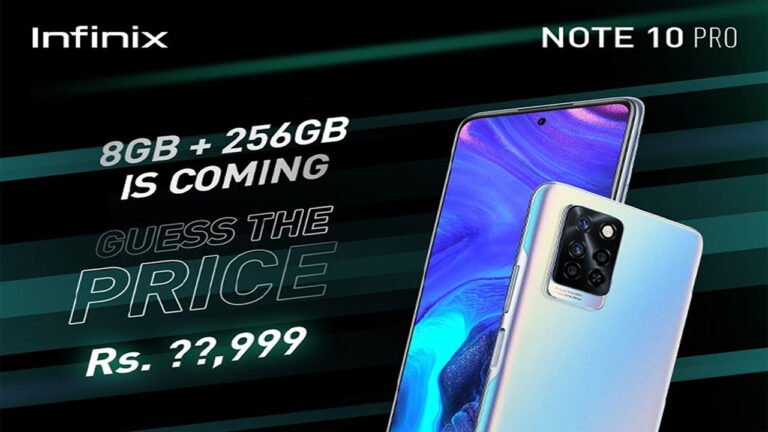Infinix Note 10 Pro 256 GB Coming Soon to Pakistan with best specs